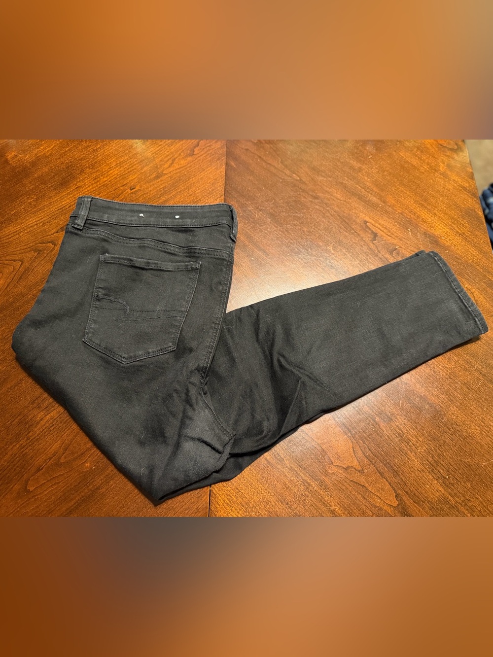 American Eagle Outfitters Black Straight Leg Jeans